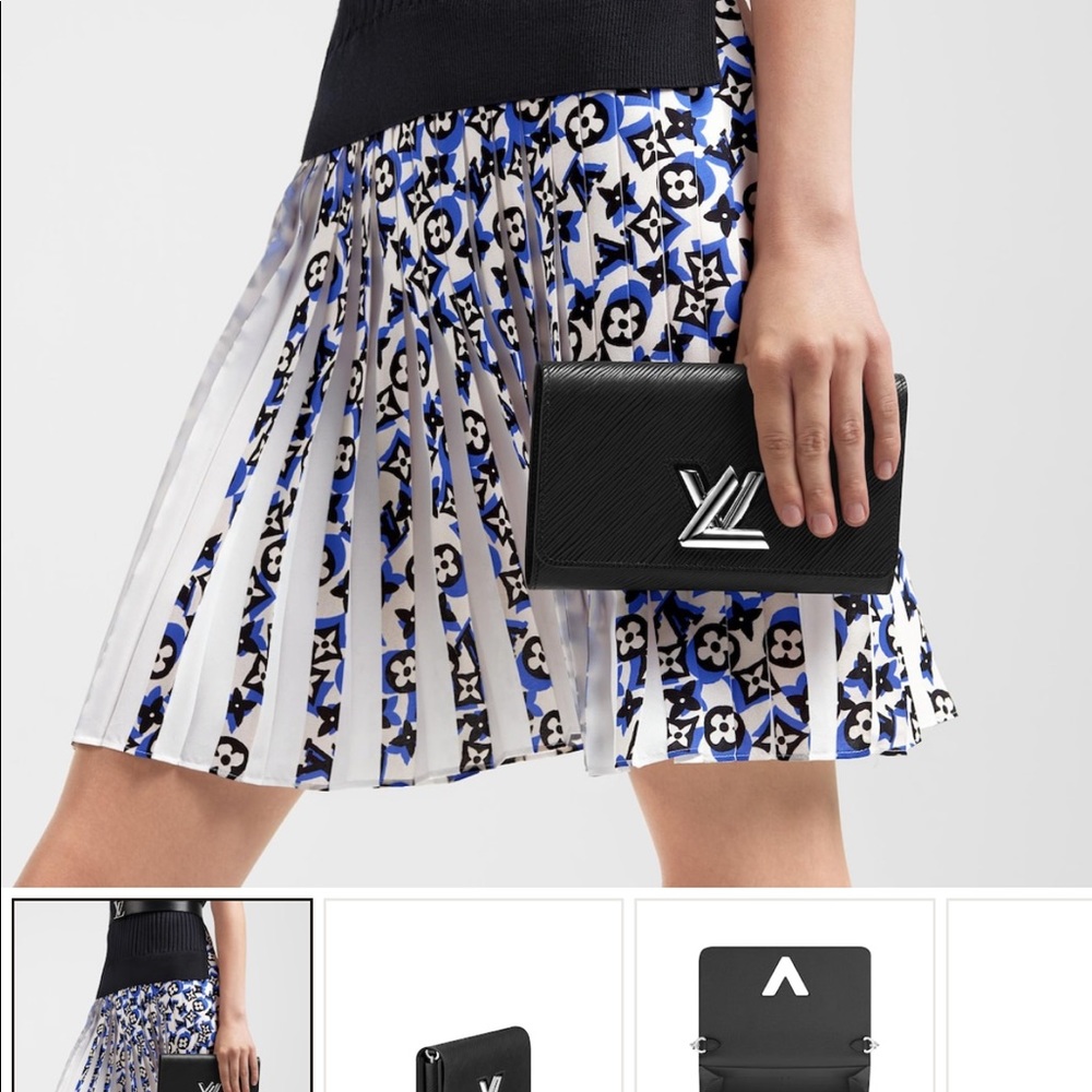 louis vuitton twist chain wallet